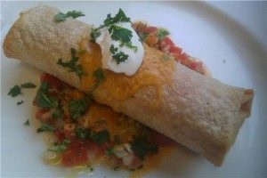 Beef and refried bean burrito recipe