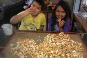 Caramel popcorn