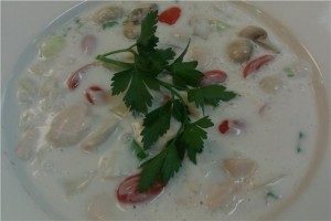 Coconut Milk Soup