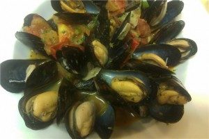 Mexican style Mussels